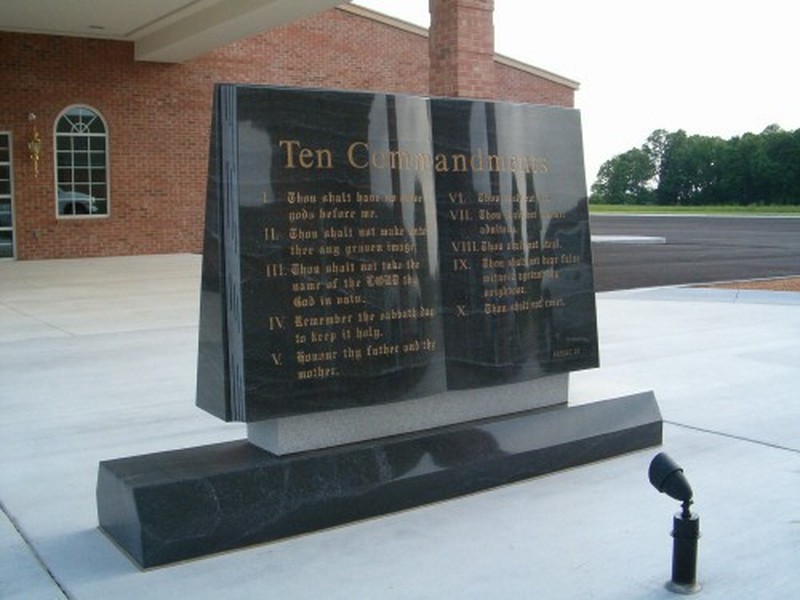 Ten Commandments Monument